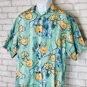 🏝Tommy Bahama 100% Silk Camp Shirt (M)